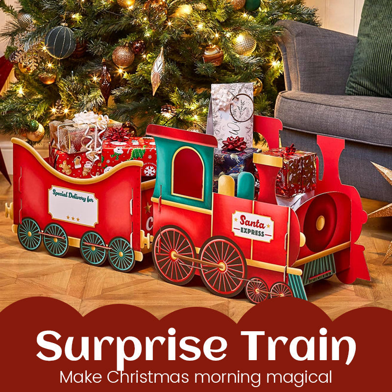 đ Santa's Gift Train - leverera julglĂ€dje med sti! đđ
