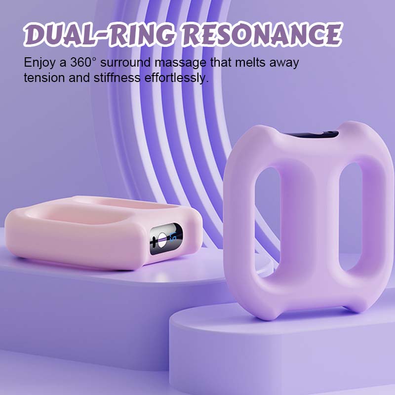 Dubbelringad fascia-massagering