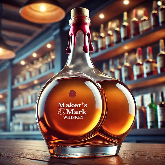 Skrattframkallande whiskyflaskor