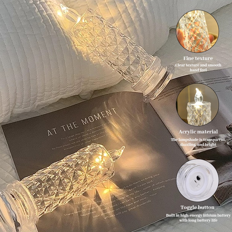 đč LED-ljus utan lĂ„ga med rosskugga