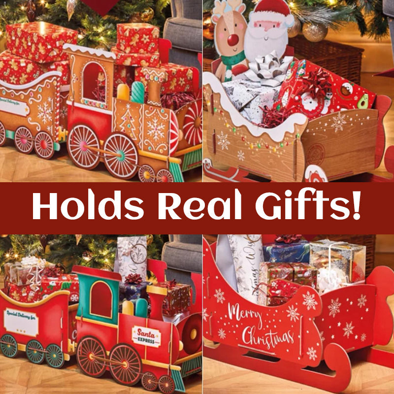 đ Santa's Gift Train - leverera julglĂ€dje med sti! đđ