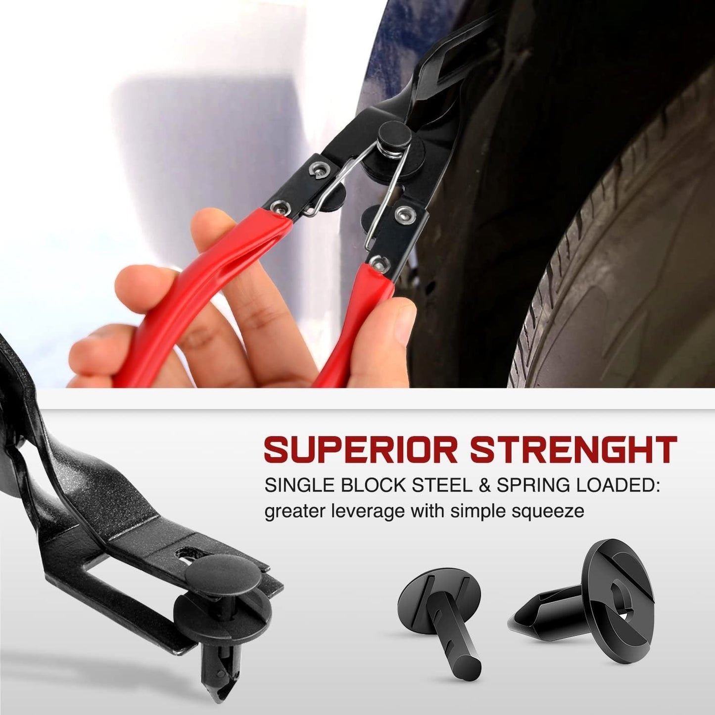 đ 2025 Ny panelklĂ€mma för borttagning, 3-delars set