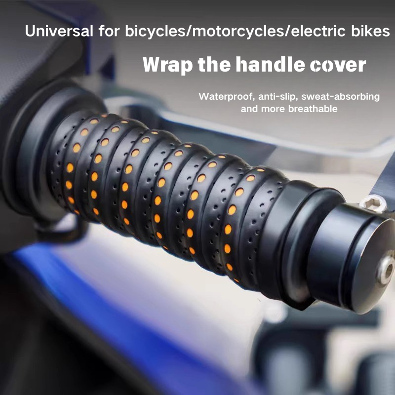 Halkfri mjuk silikonremsa för motorcykelstyren