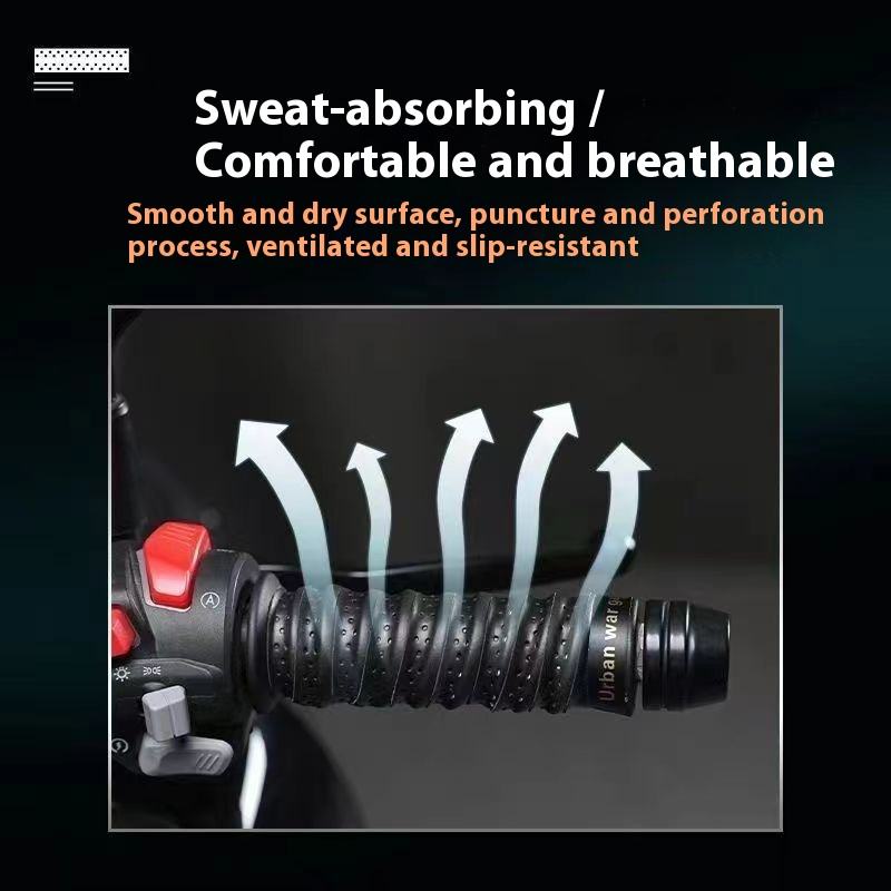 Halkfri mjuk silikonremsa för motorcykelstyren