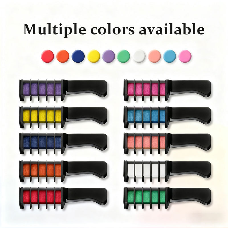 ✨ ColorWhirl tillfällig hårfärgskam