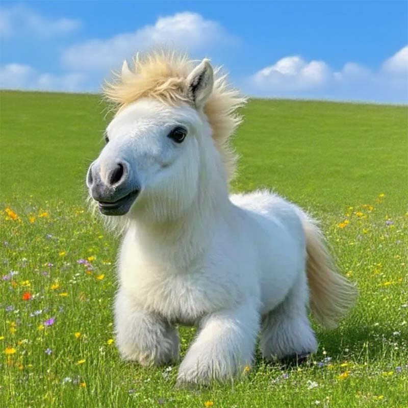 🐴 Adoptera en elektrisk ponny! Fluffig och bedårande ✨