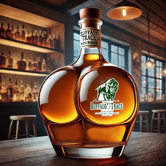 Skrattframkallande whiskyflaskor