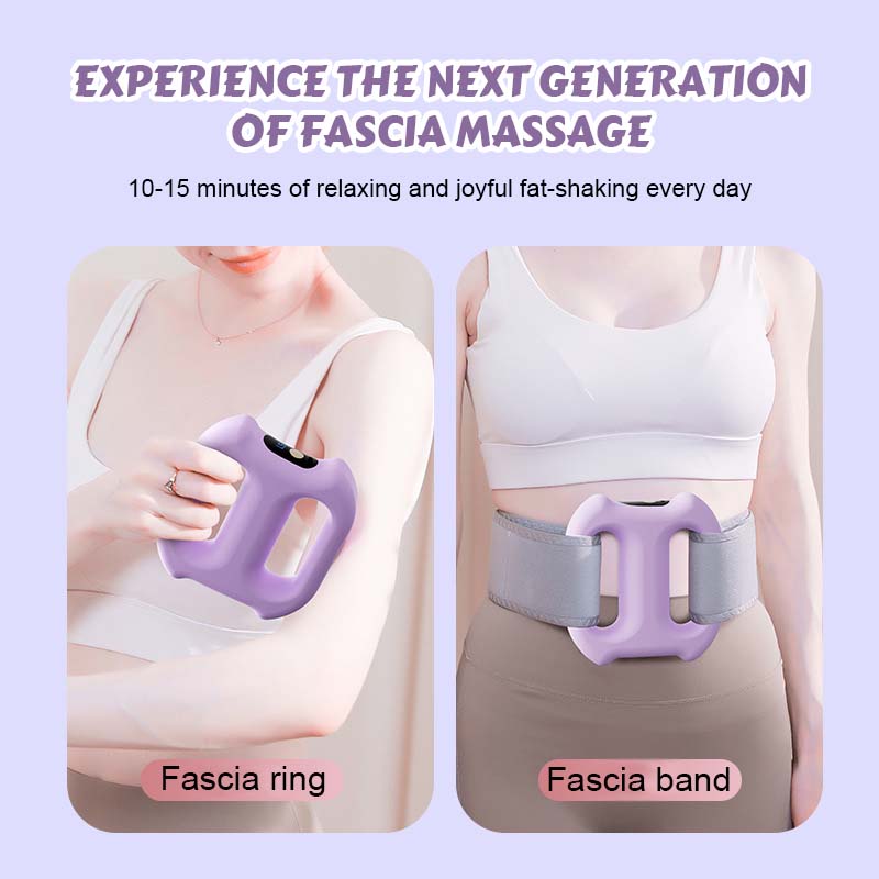 Dubbelringad fascia-massagering