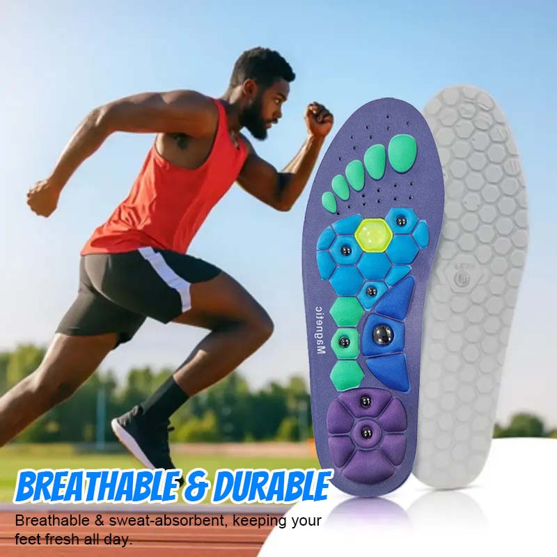 🧲 Magnetisk terapi massageinläggssulor