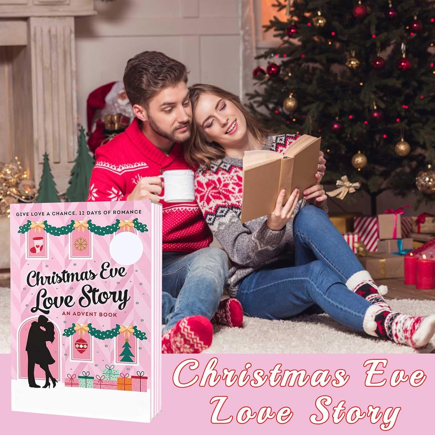 🔥Sista dagen 50 % rabatt – 🎄Julaftons kärlekshistoria: En adventsbok ❤