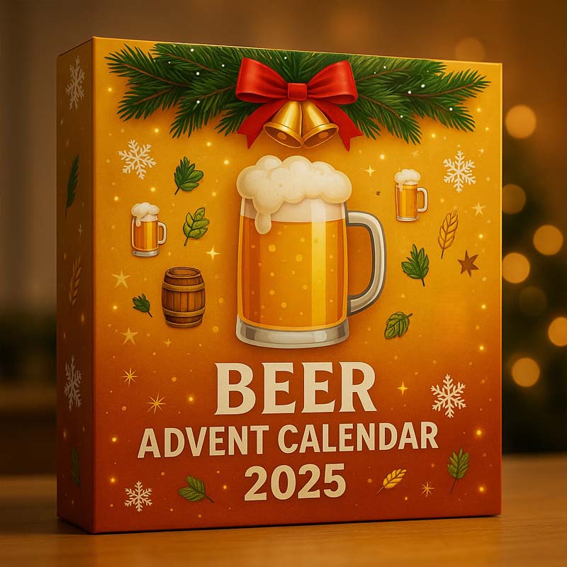 🍺 Öl- & Whiskyadventskalender-blindlåda