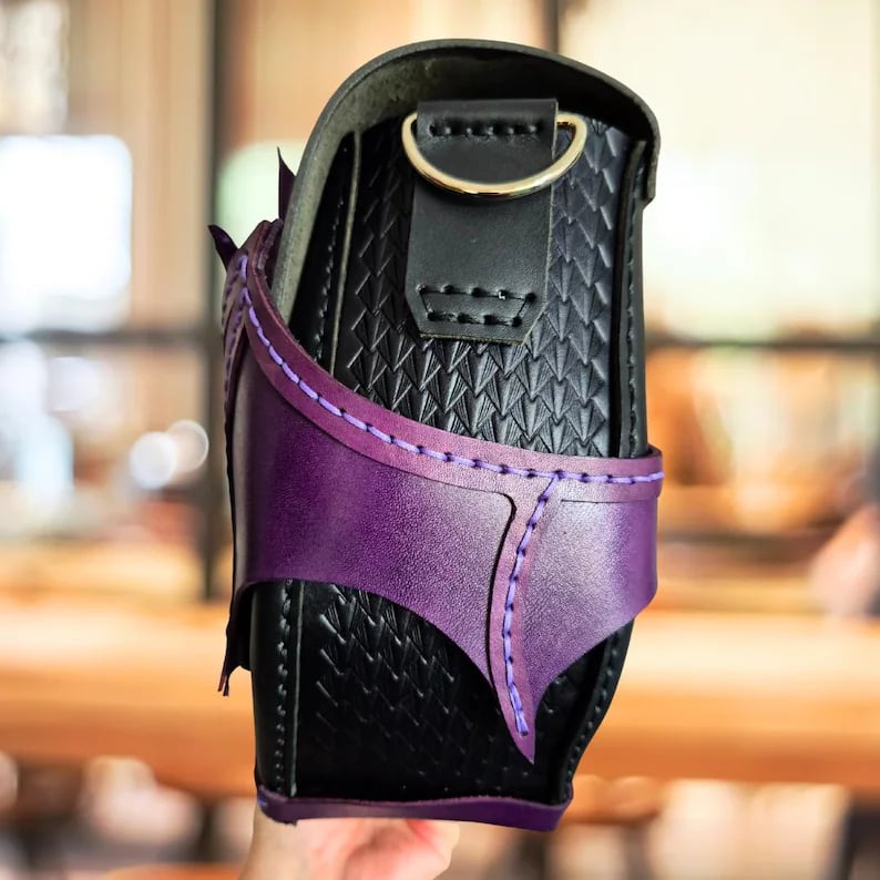 🔥Begränsad upplaga! - 🐉Dragon Embrace axelväska i naturläder (✨Samma som i videon)