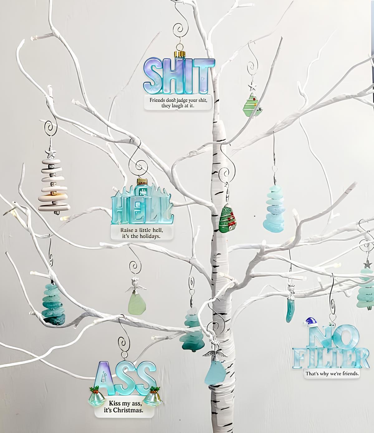 🌊🎄Sea Glass Accents 2025 Adventskalender för vuxna med humor💥BEGRÄNSAD UPPSÄTTNING 2025